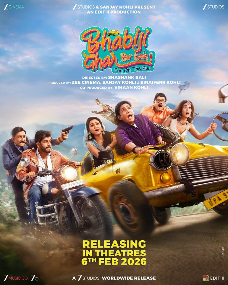 Bhabiji Ghar Par Hain: Fun on the Run (2026) – Bollywood Movie
